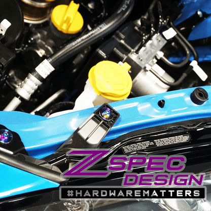 ZSPEC Stage-2 Dress Up Bolts® Fastener Kit for '22+ Toyota GR86 & Subaru BRZ, Titanium