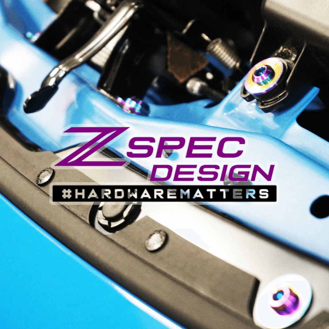 ZSPEC Stage-2 Dress Up Bolts® Fastener Kit for '22+ Toyota GR86 & Subaru BRZ, Titanium