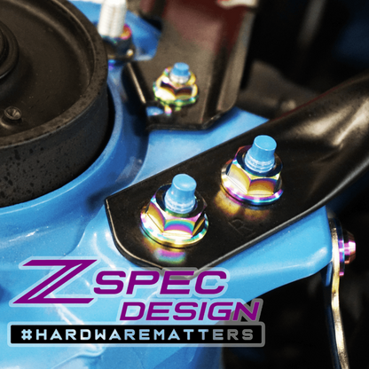 ZSPEC Stage-3 Dress Up Bolts® Fastener Kit for '22+ Toyota GR86 & Subaru BRZ, Titanium