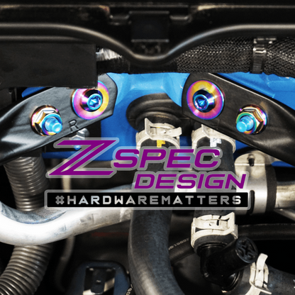 ZSPEC Stage-3 Dress Up Bolts® Fastener Kit for '22+ Toyota GR86 & Subaru BRZ, Titanium