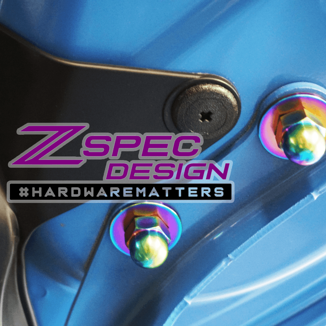 ZSPEC Stage-2 Dress Up Bolts® Fastener Kit for '22+ Toyota GR86 & Subaru BRZ, Titanium