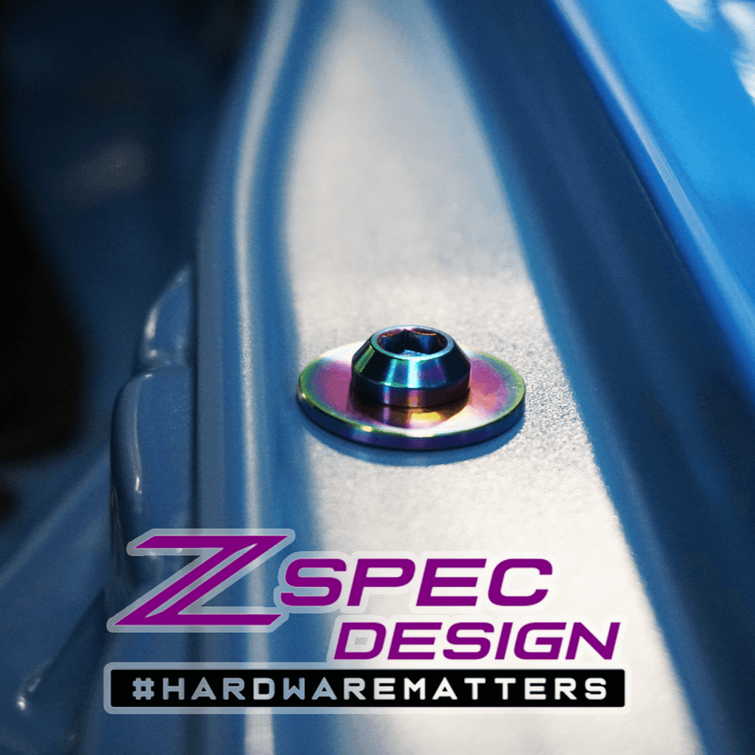 ZSPEC Stage-2 Dress Up Bolts® Fastener Kit for '15-21 Subaru WRX & STI, Grade-5 Titanium
