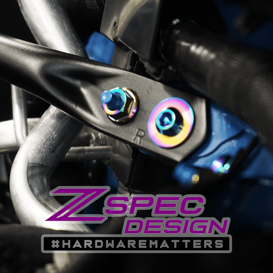 ZSPEC Stage-3 Dress Up Bolts® Fastener Kit for '22+ Toyota GR86 & Subaru BRZ, Titanium