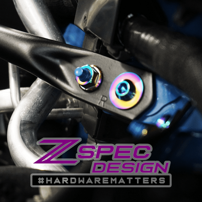 ZSPEC Stage-2 Dress Up Bolts® Fastener Kit for '22+ Toyota GR86 & Subaru BRZ, Titanium