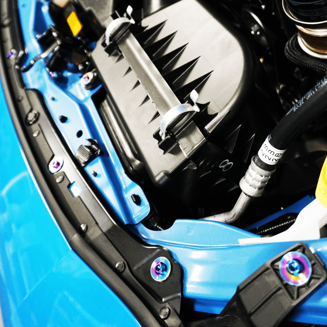 ZSPEC Stage-3 Dress Up Bolts® Fastener Kit for '22+ Toyota GR86 & Subaru BRZ, Titanium