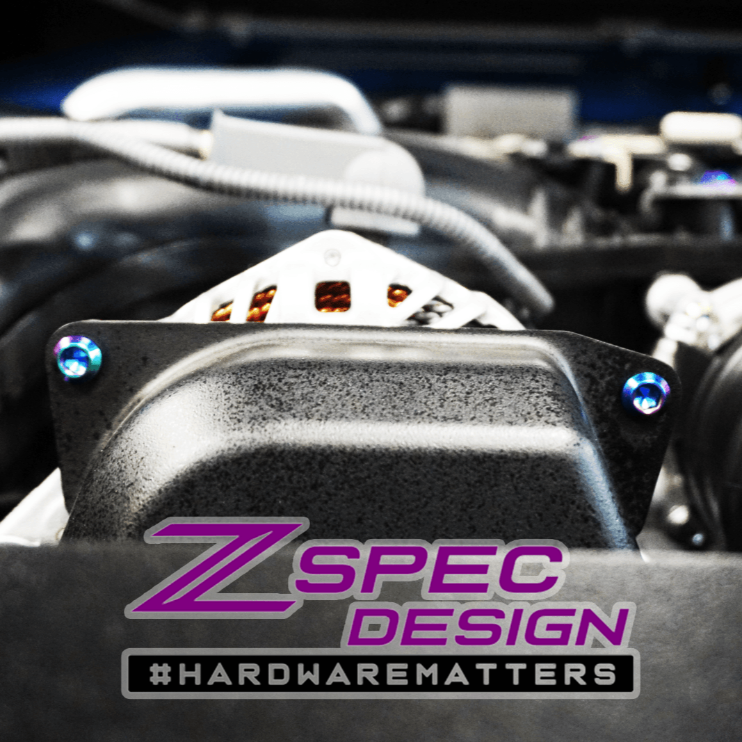ZSPEC Stage-2 Dress Up Bolts® Fastener Kit for '22+ Toyota GR86 & Subaru BRZ, Titanium
