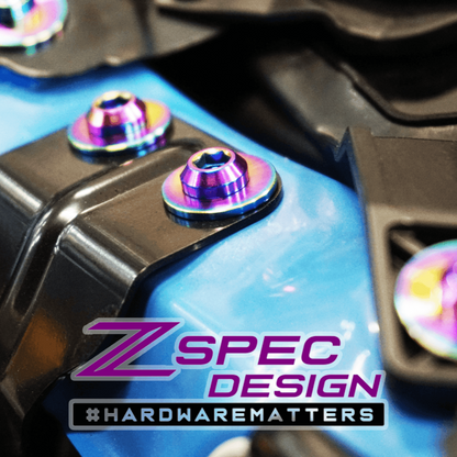 ZSPEC Stage-2 Dress Up Bolts® Fastener Kit for '22+ Toyota GR86 & Subaru BRZ, Titanium