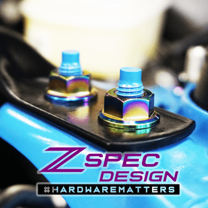 ZSPEC Stage-2 Dress Up Bolts® Fastener Kit for '15-21 Subaru WRX & STI, Grade-5 Titanium
