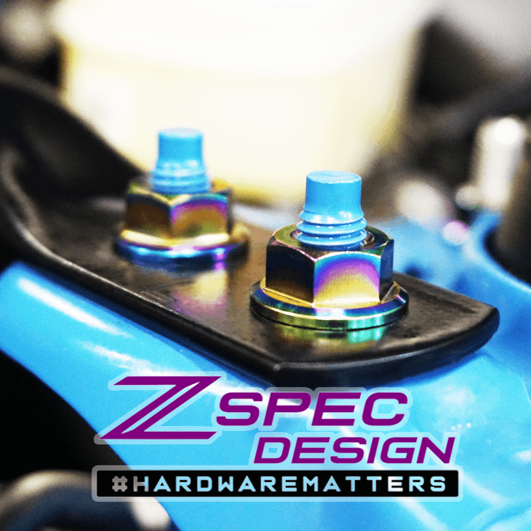 ZSPEC Stage-1 Dress Up Bolts® Fastener Kit for '15-21 Subaru WRX & STI, Grade-5 Titanium