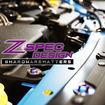 ZSPEC Stage-2 Dress Up Bolts® Fastener Kit for '22+ Toyota GR86 & Subaru BRZ, Titanium