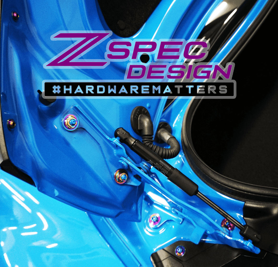 ZSPEC Trunk Area Fastener Kit for '22+ Toyota GR86 & Subaru BRZ, Titanium