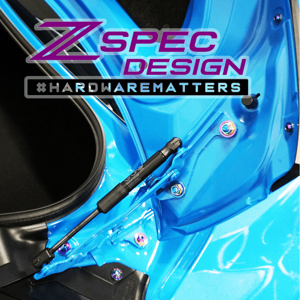 ZSPEC Stage-3 Dress Up Bolts® Fastener Kit for '22+ Toyota GR86 & Subaru BRZ, Titanium