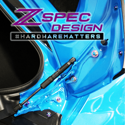 ZSPEC Stage-3 Dress Up Bolts® Fastener Kit for '22+ Toyota GR86 & Subaru BRZ, Titanium
