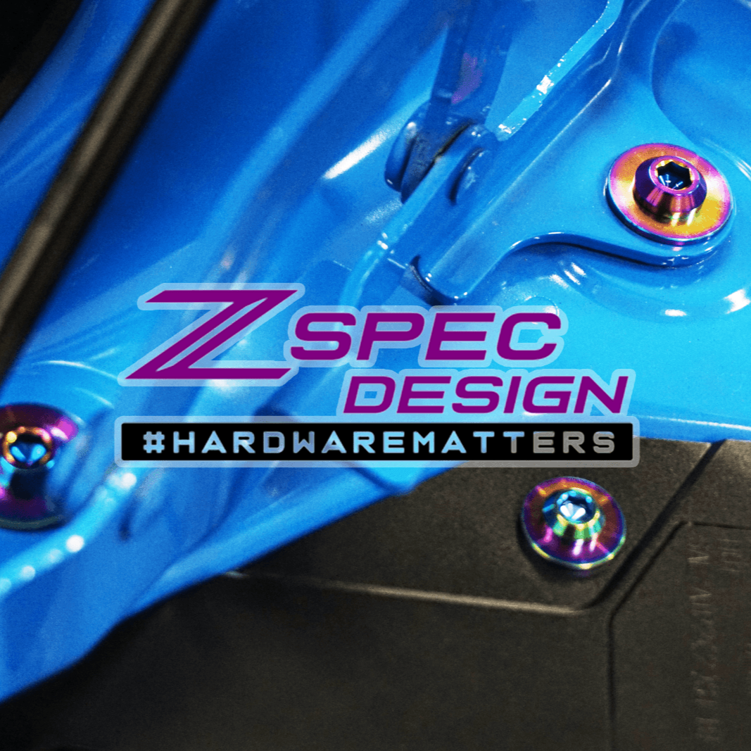 ZSPEC Trunk Area Fastener Kit for '22+ Toyota GR86 & Subaru BRZ, Titanium