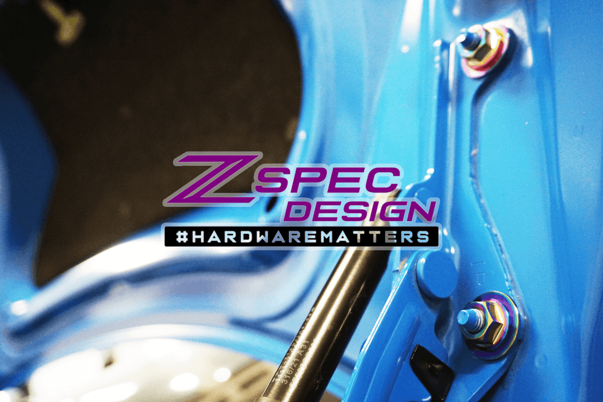 ZSPEC Trunk Area Fastener Kit for '22+ Toyota GR86 & Subaru BRZ, Titanium