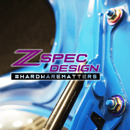 ZSPEC Trunk Area Fastener Kit for '22+ Toyota GR86 & Subaru BRZ, Titanium