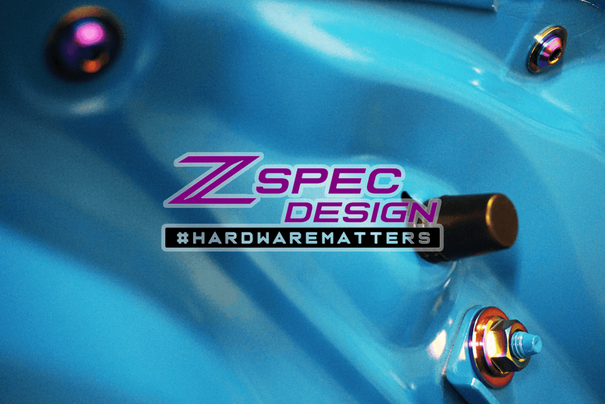 ZSPEC Trunk Area Fastener Kit for '22+ Toyota GR86 & Subaru BRZ, Titanium