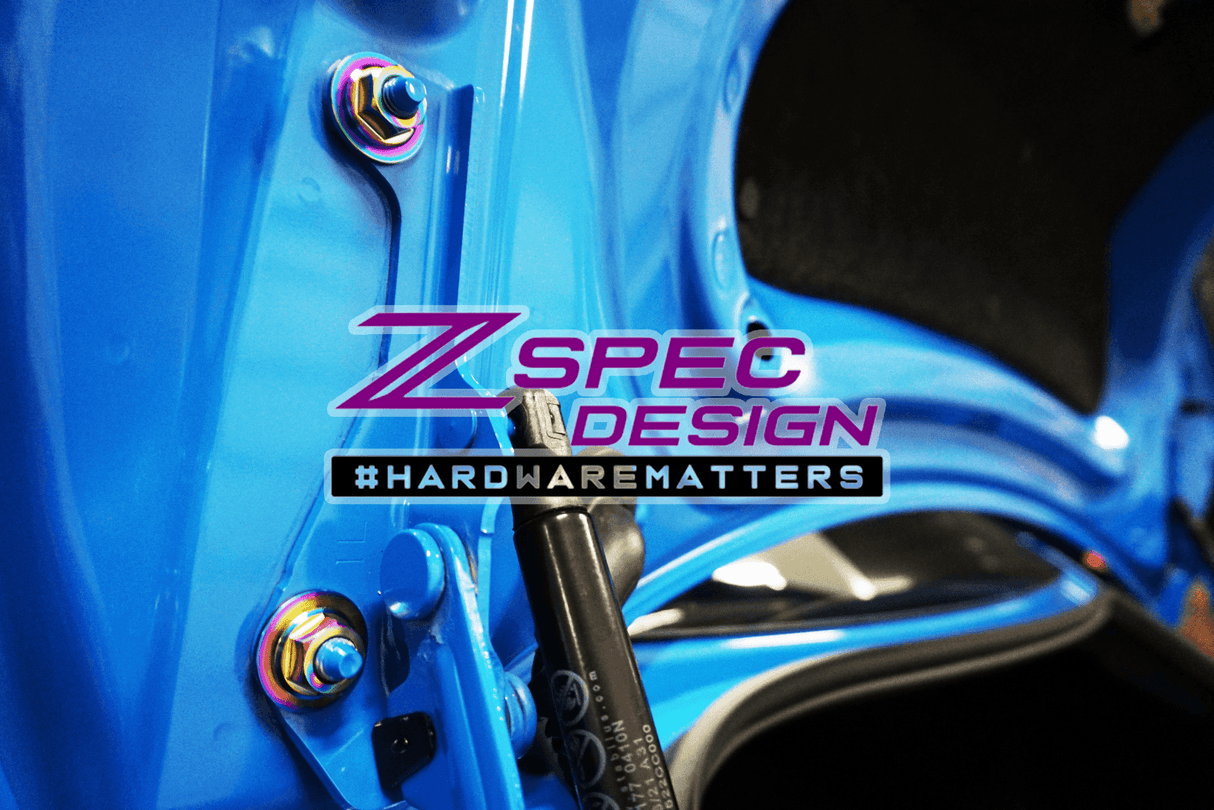 ZSPEC Trunk Area Fastener Kit for '22+ Toyota GR86 & Subaru BRZ, Titanium