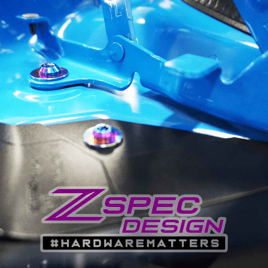 ZSPEC Trunk Area Fastener Kit for '22+ Toyota GR86 & Subaru BRZ, Titanium