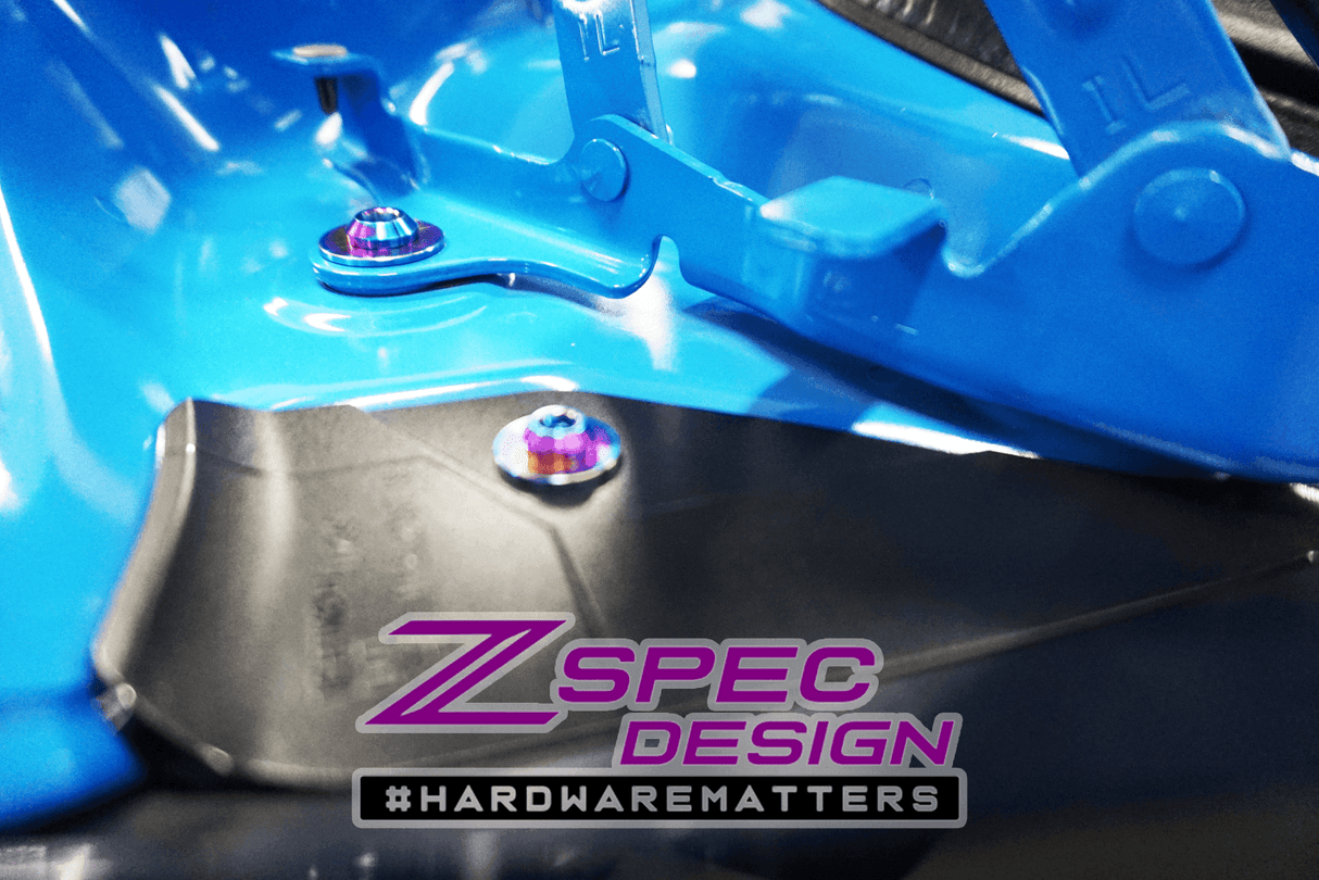 ZSPEC Trunk Area Fastener Kit for '22+ Toyota GR86 & Subaru BRZ, Titanium