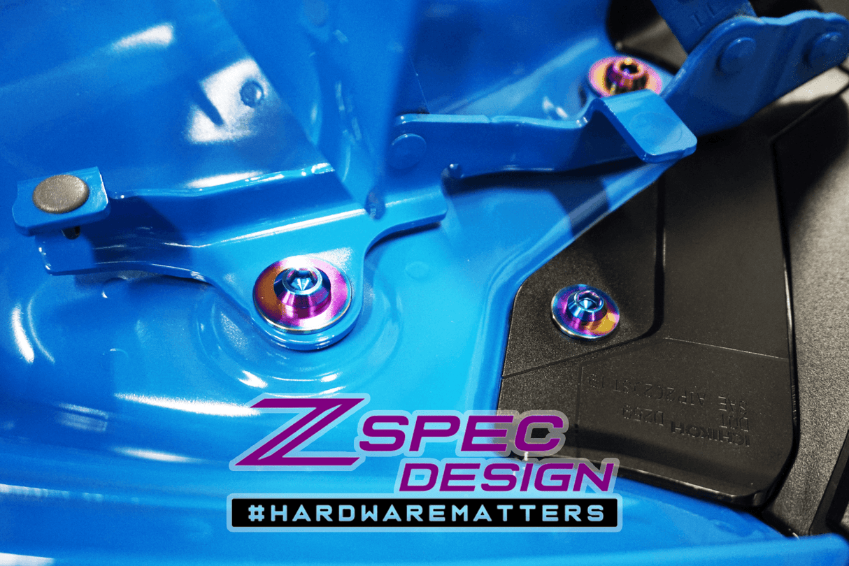 ZSPEC Trunk Area Fastener Kit for '22+ Toyota GR86 & Subaru BRZ, Titanium