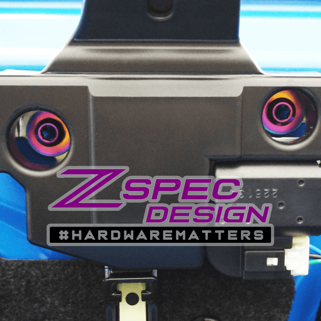 ZSPEC Trunk Dress Up Bolts® Fastener Kit for '15-21 Subaru WRX & STi, Titanium