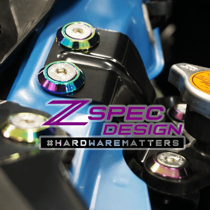ZSPEC Stage-3 Dress Up Bolts® Fastener Kit for '22+ Toyota GR86 & Subaru BRZ, Stainless & Billet