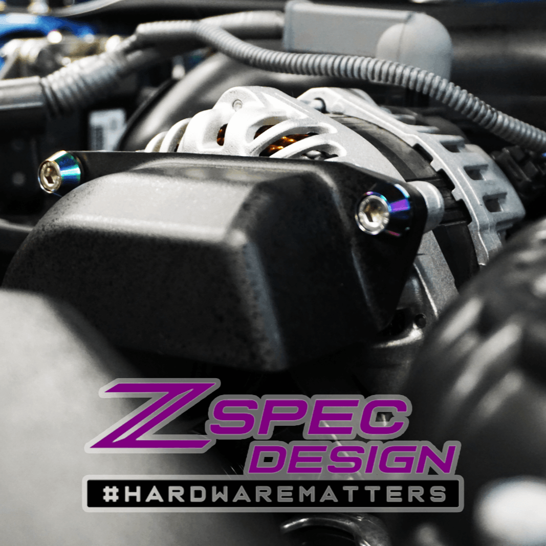 ZSPEC Stage-3 Dress Up Bolts® Fastener Kit for '22+ Toyota GR86 & Subaru BRZ, Stainless & Billet
