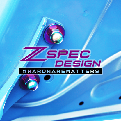 ZSPEC Stage-3 Dress Up Bolts® Fastener Kit for '22+ Toyota GR86 & Subaru BRZ, Titanium