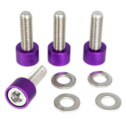 ZSPEC Front Strut Cross-Braces Fasteners for '20+ Toyota Supra MKV GR A90, Stainless & Billet