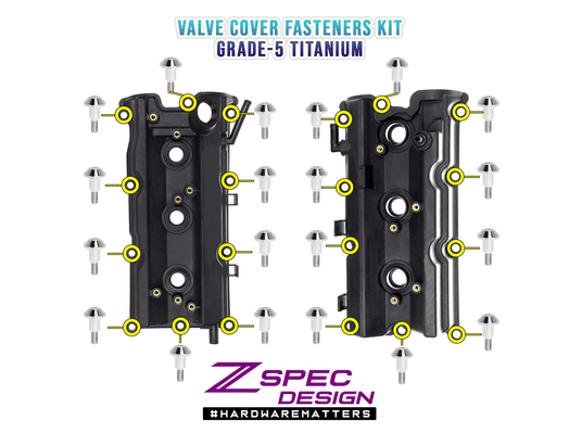 ZSPEC Titanium Valve Cover Bolts for Nissan 350z/G35, VQ35DE / VQ35HR