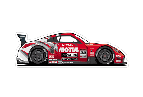 Nissan 350z Z33 #22 SuperGT Race Car Vinyl Decal / Sticker