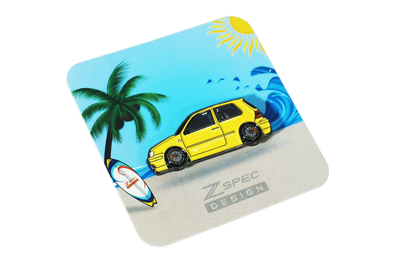 ZSPEC Collector Lapel / Hat Pin - Tribute to the MK4 Golf VW