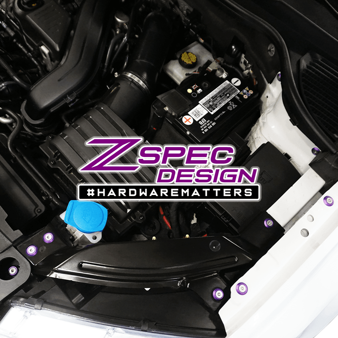 ZSPEC Stage-1 Dress Up Bolts® Fastener Kit for '22+ VW Taos, Stainless & Billet