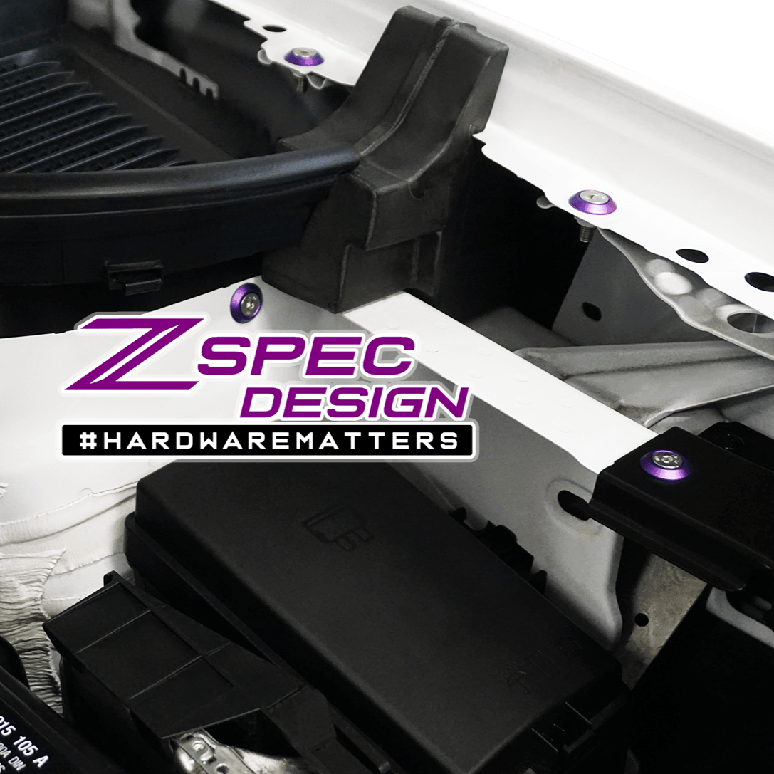 ZSPEC Stage-1 Dress Up Bolts® Fastener Kit for '22+ VW Taos, Stainless & Billet