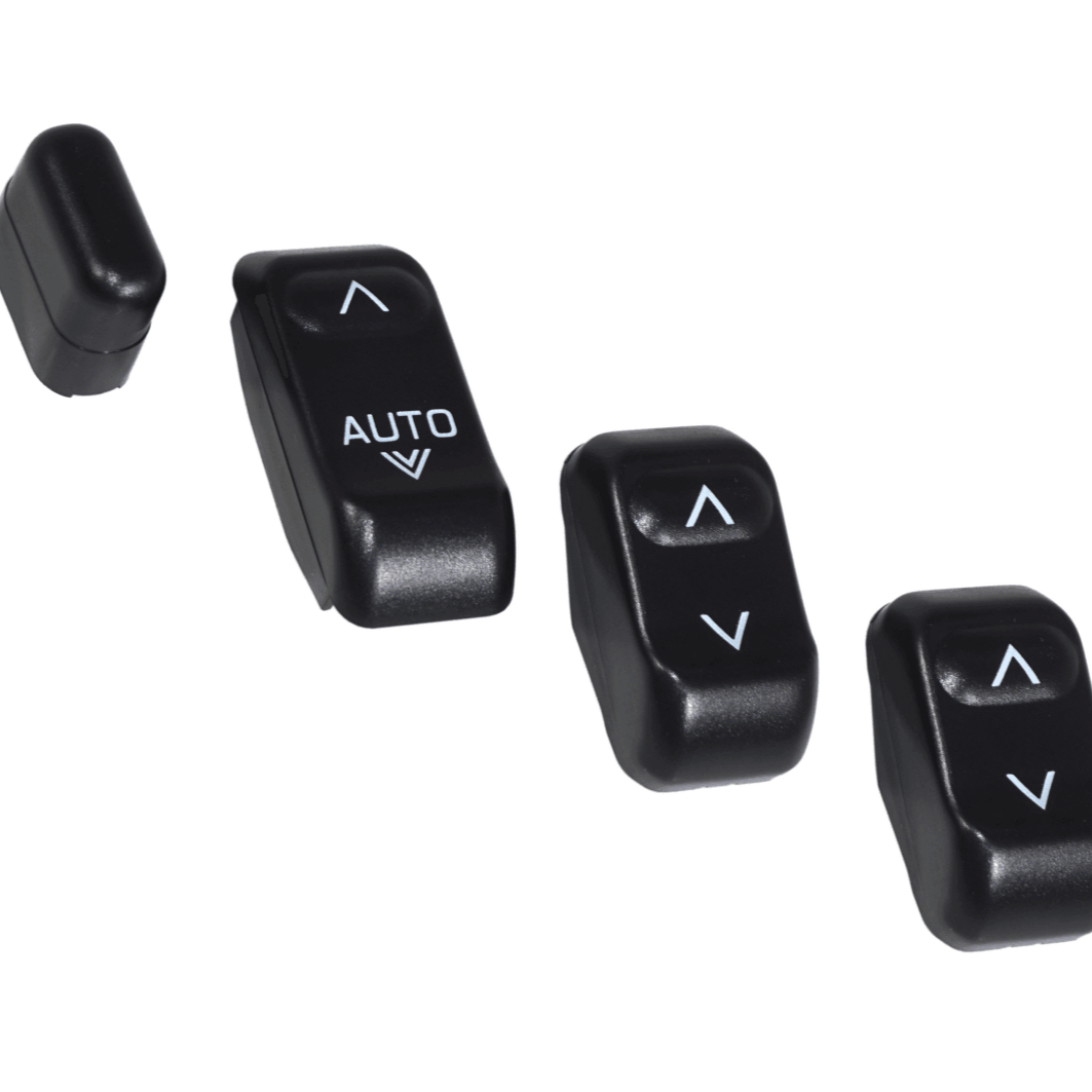 ZSPEC Window-Switch Buttons for Nissan 300zx Z32, NON-Illuminated, Set of Four Buttons