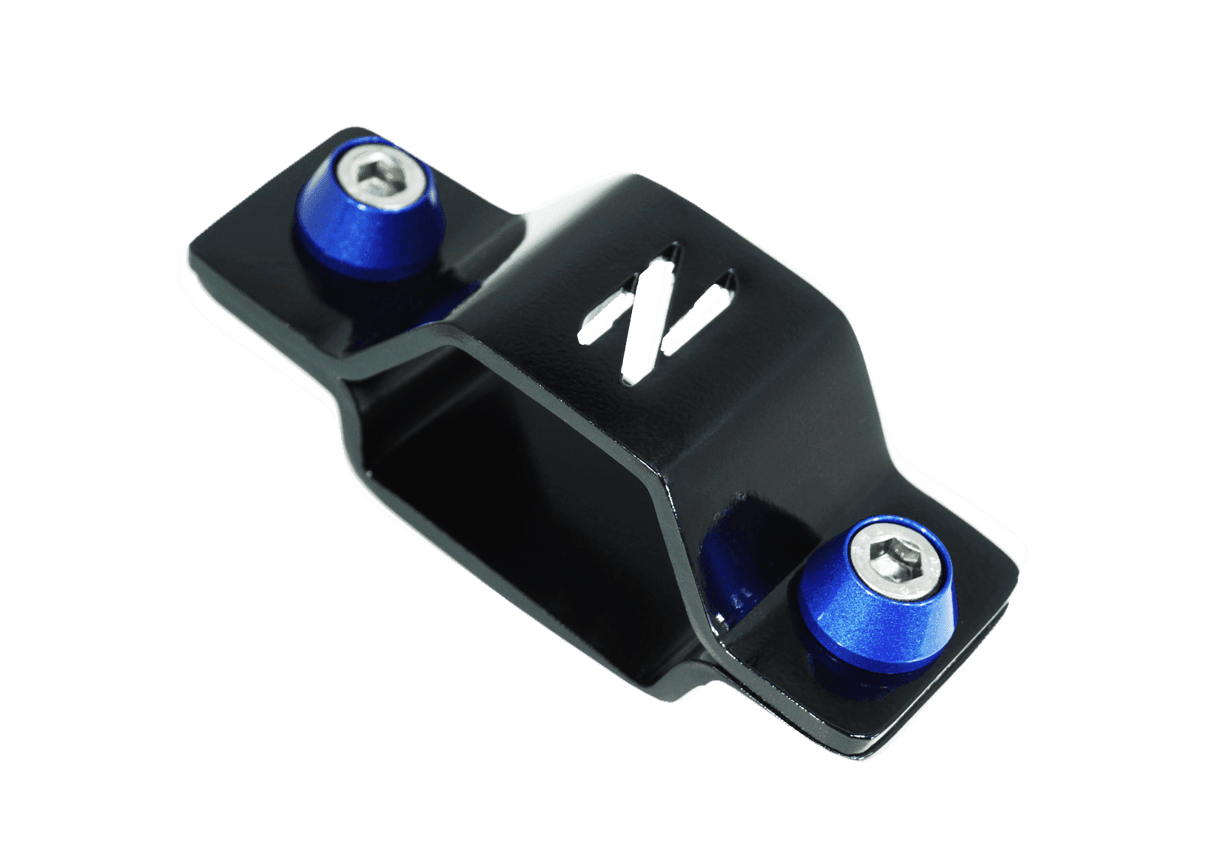 ZSPEC Battery Cable Bracket for '90-99 Nissan 300zx Z32, Black Powdercoat