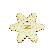 ZSPEC Laser-Engraved Wood Ornament, Nissan Z33/350z Snowflake-Style, 3.75"