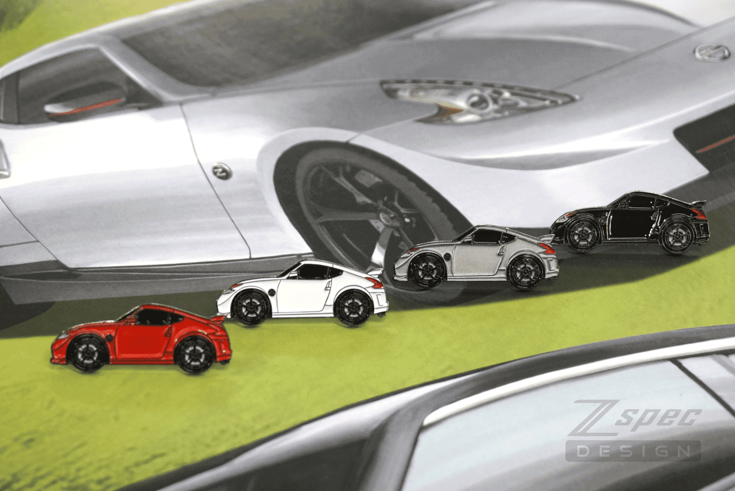 ZSPEC Nissan 370z / Z34 Nismo V1 - Edition Lapel / Hat Pin