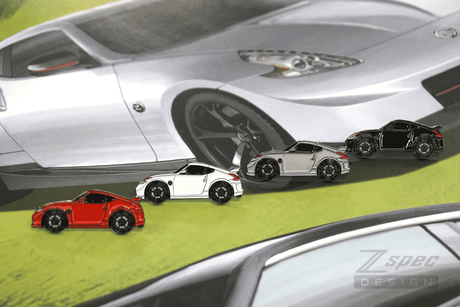 ZSPEC Nissan 370z / Z34 Nismo V1 - Edition Lapel / Hat Pin