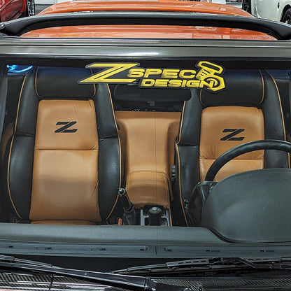 Windshield Banner, ZSPEC Design, Vinyl Sticker Decal, ~16" x 6"