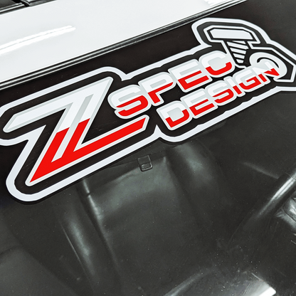 Windshield Banner, ZSPEC Design, Vinyl Sticker Decal, ~16" x 6"