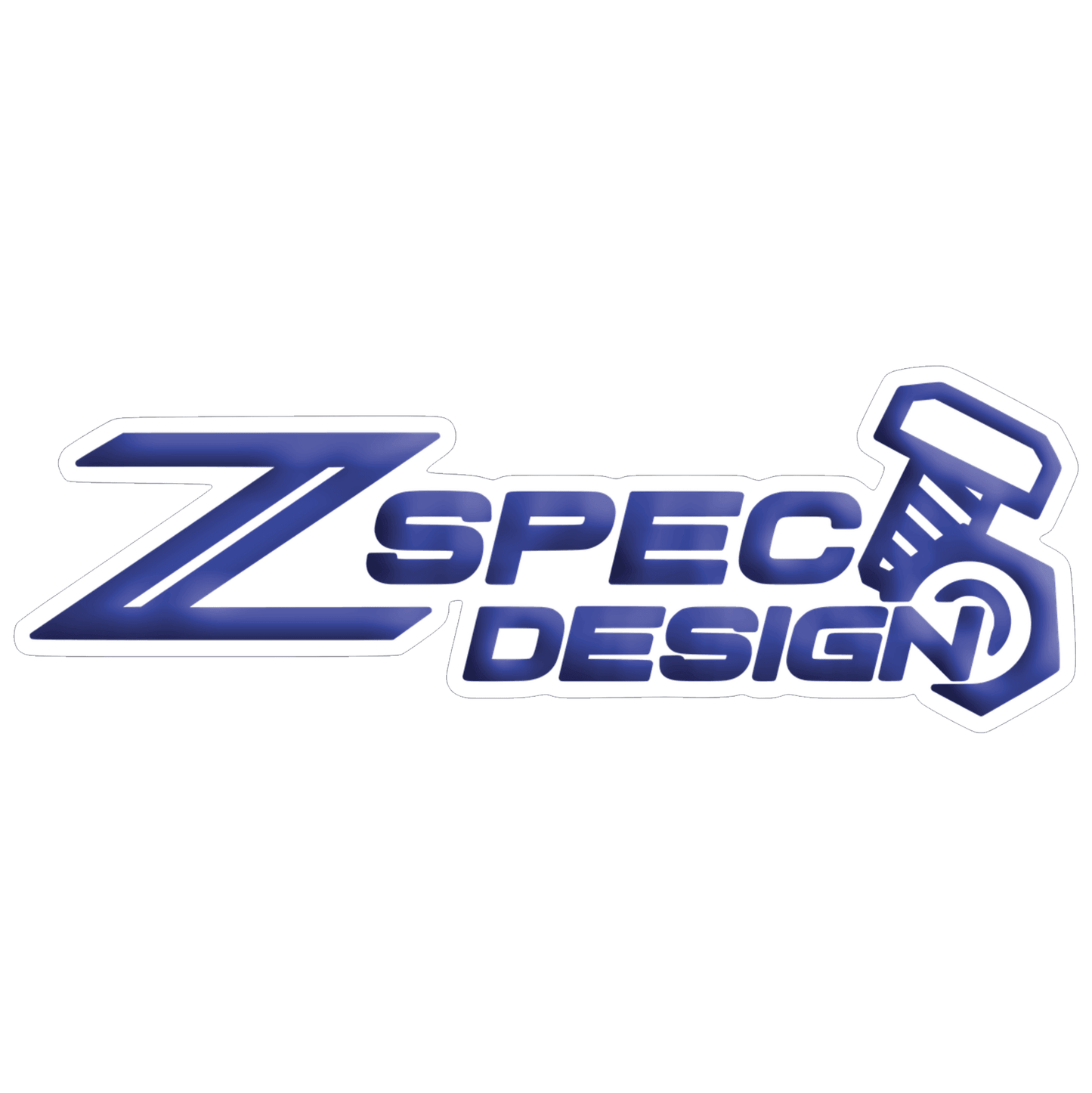 Windshield Banner, ZSPEC Design, Vinyl Sticker Decal, ~16" x 6"