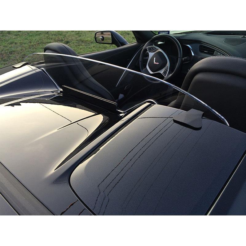 WindRestrictor® C7 Convertible Rear Add On Wind Deflector