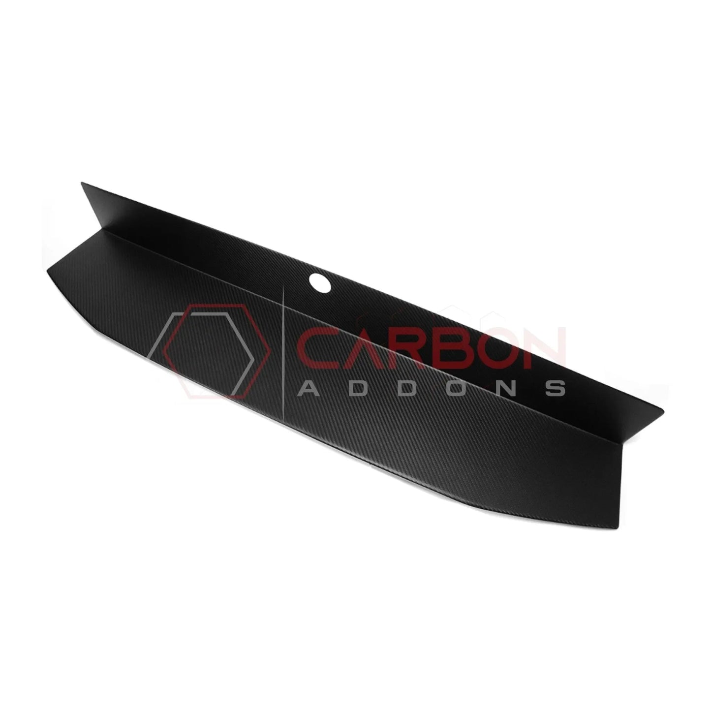Real Carbon Fiber Rear Deck Lid Cover for 2024+ Ford Mustang