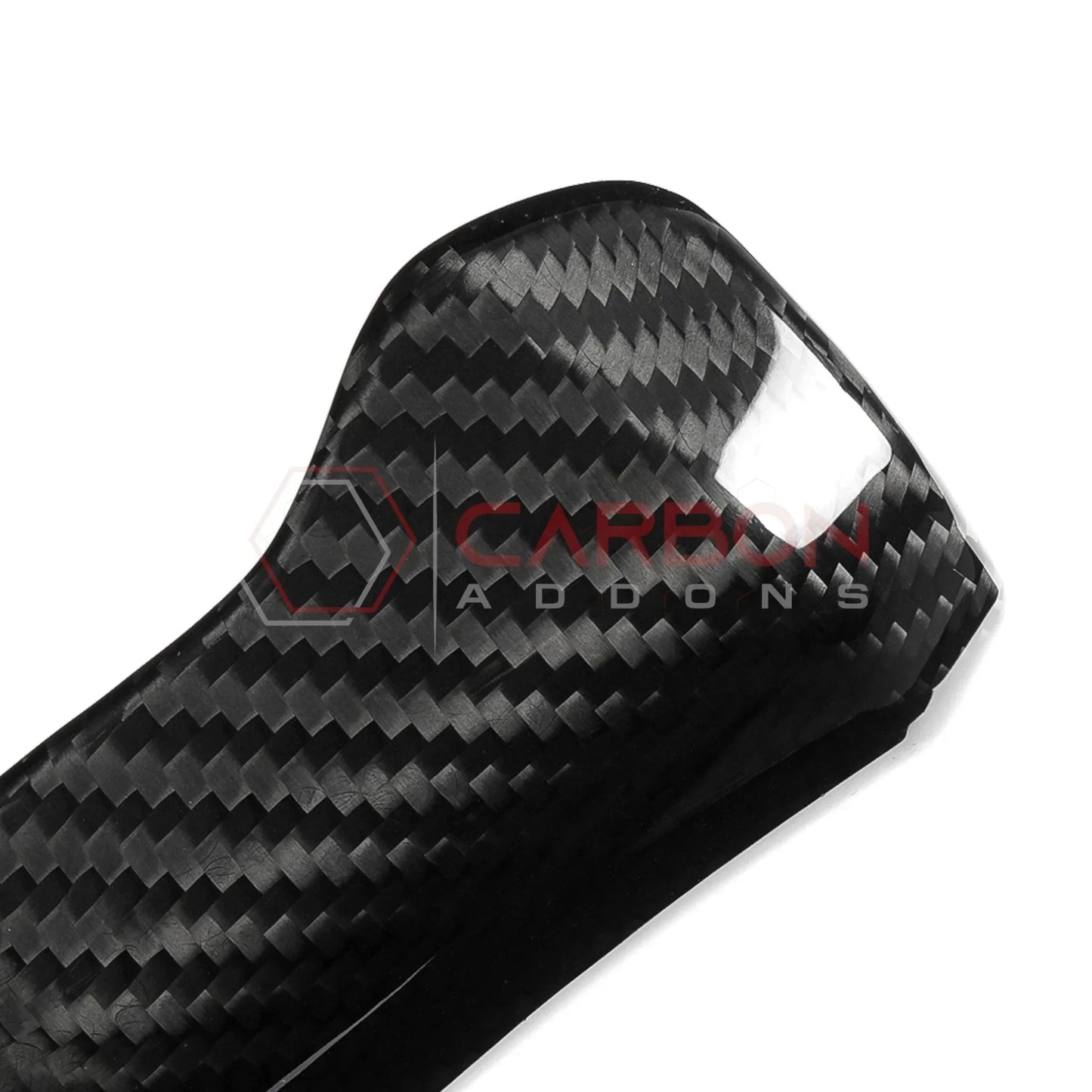 Real Carbon Fiber Gear Shifter Trim Cover for 2021+ Ford F-150 Raptor