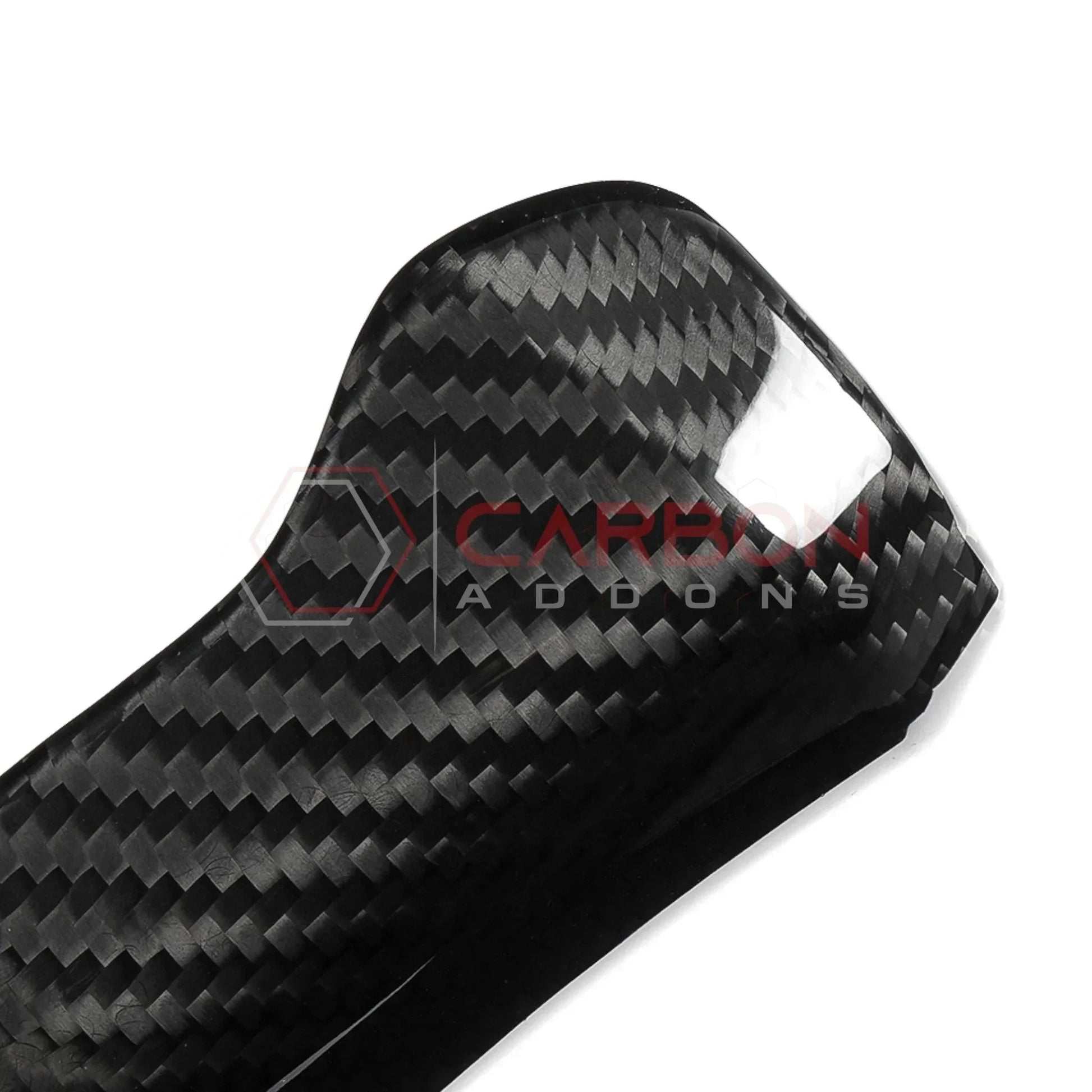 Real Carbon Fiber Gear Shifter Trim Cover for 2021+ Ford F-150 Raptor