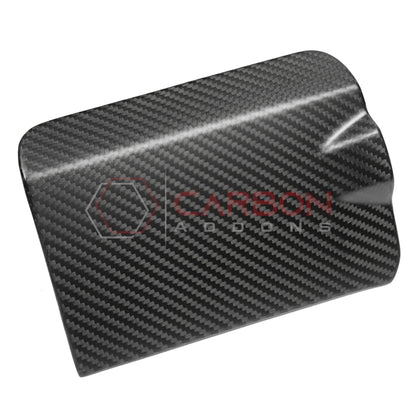 Real Carbon Fiber Gas Cap Cover For 2021–2026 Ford Bronco Raptor | Matte or Glossy Finish