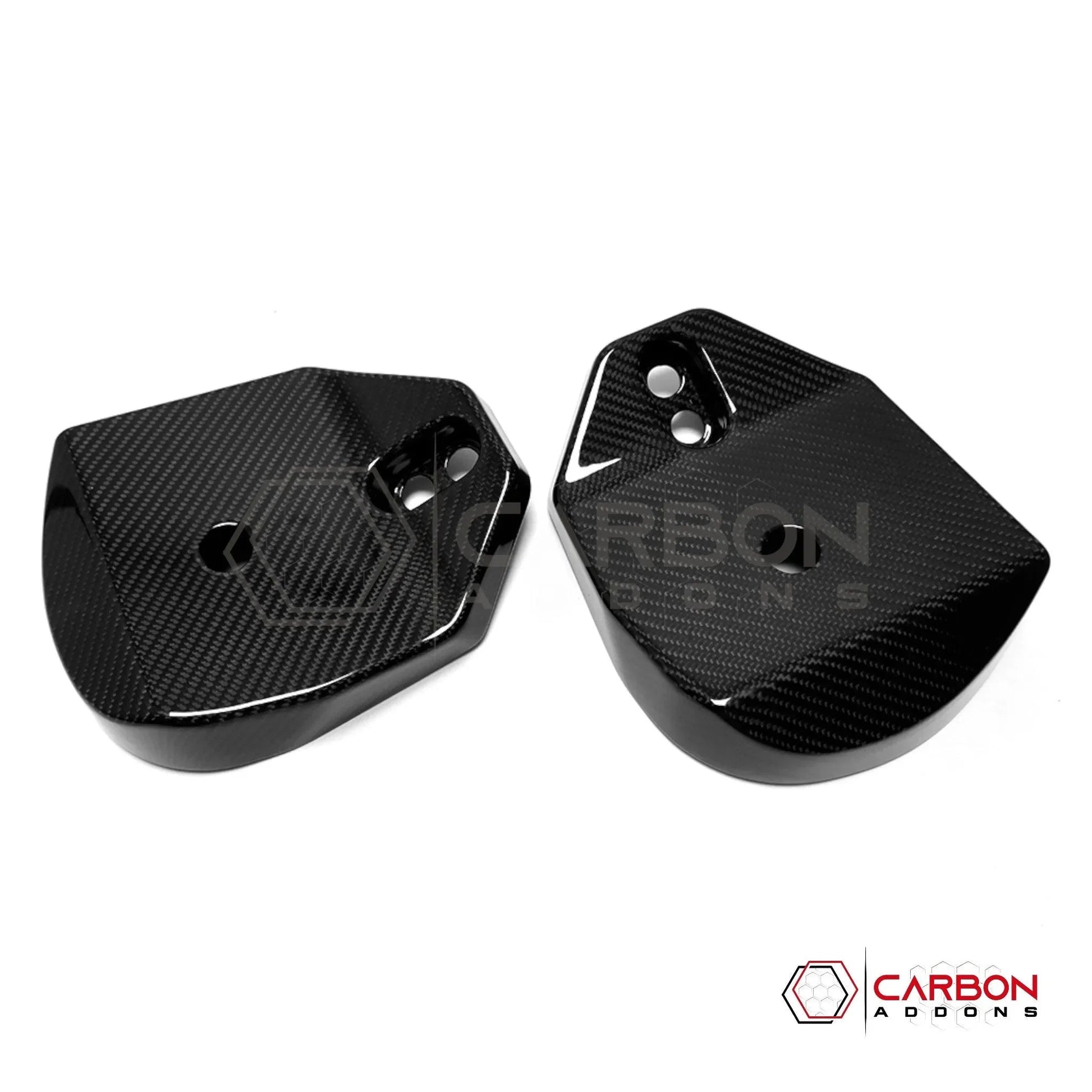 C8 Corvette Real Carbon Fiber Rear Strut Tower Covers | Engine bay Upgrades (2020-2027)