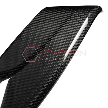 Real Carbon Fiber Interior Seat Side Panel Trim for Corvette C8 (2020–2025 Stingray, Z51, Z06)